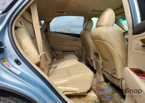 2010 Lexus Rx 350 z USA, uszkodzony, nr VIN 2T2BK1BA6AC03600